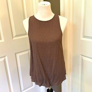 Cool brown/gray tank